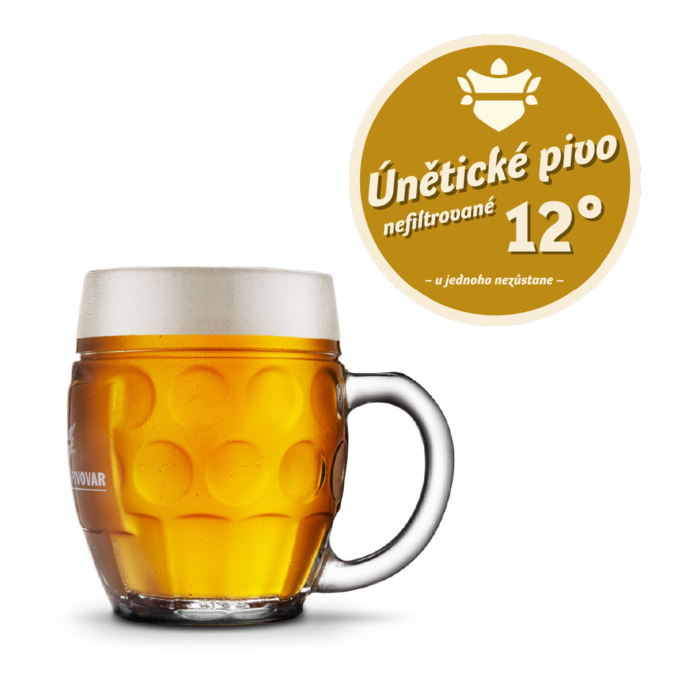 Únětické pivo 12°  SUD 30l