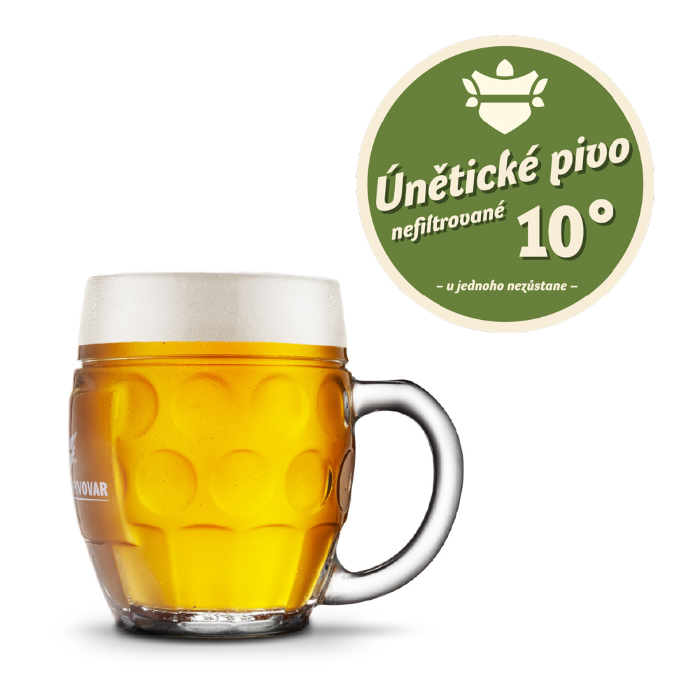 Únětické pivo 10° SUD 30l