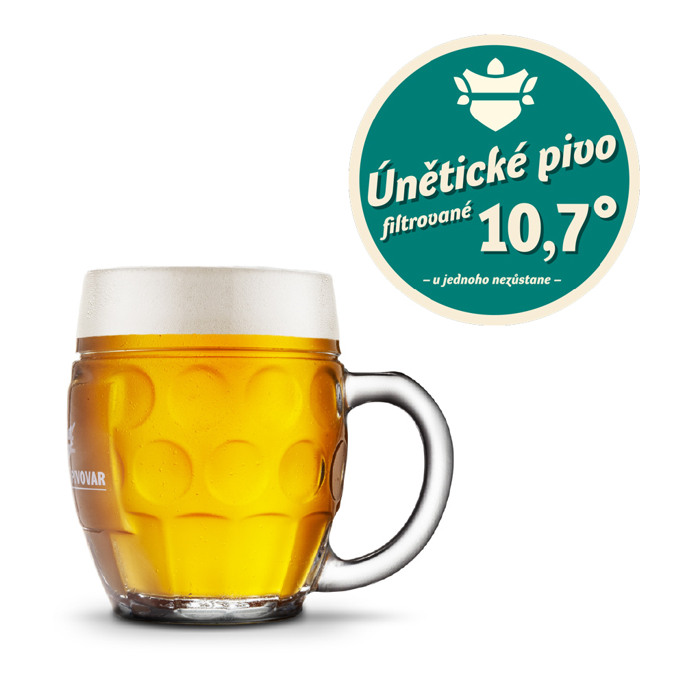 Únětické pivo 10,7°  SUD 30l