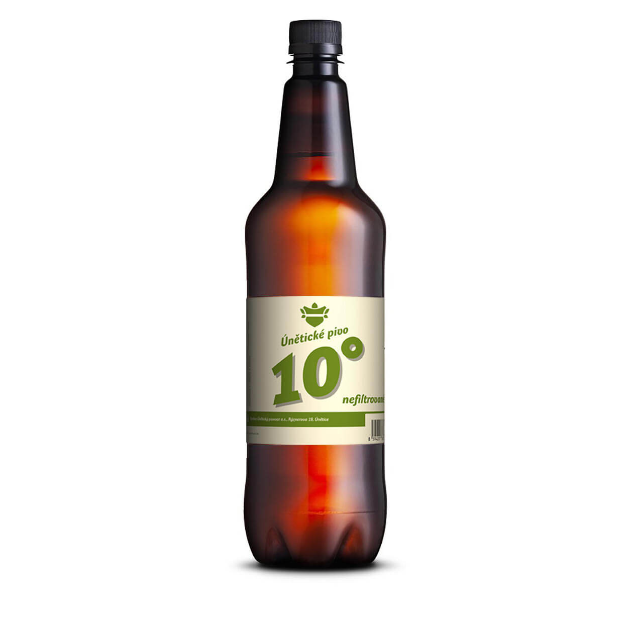 Únětické pivo 10°  1l PET 