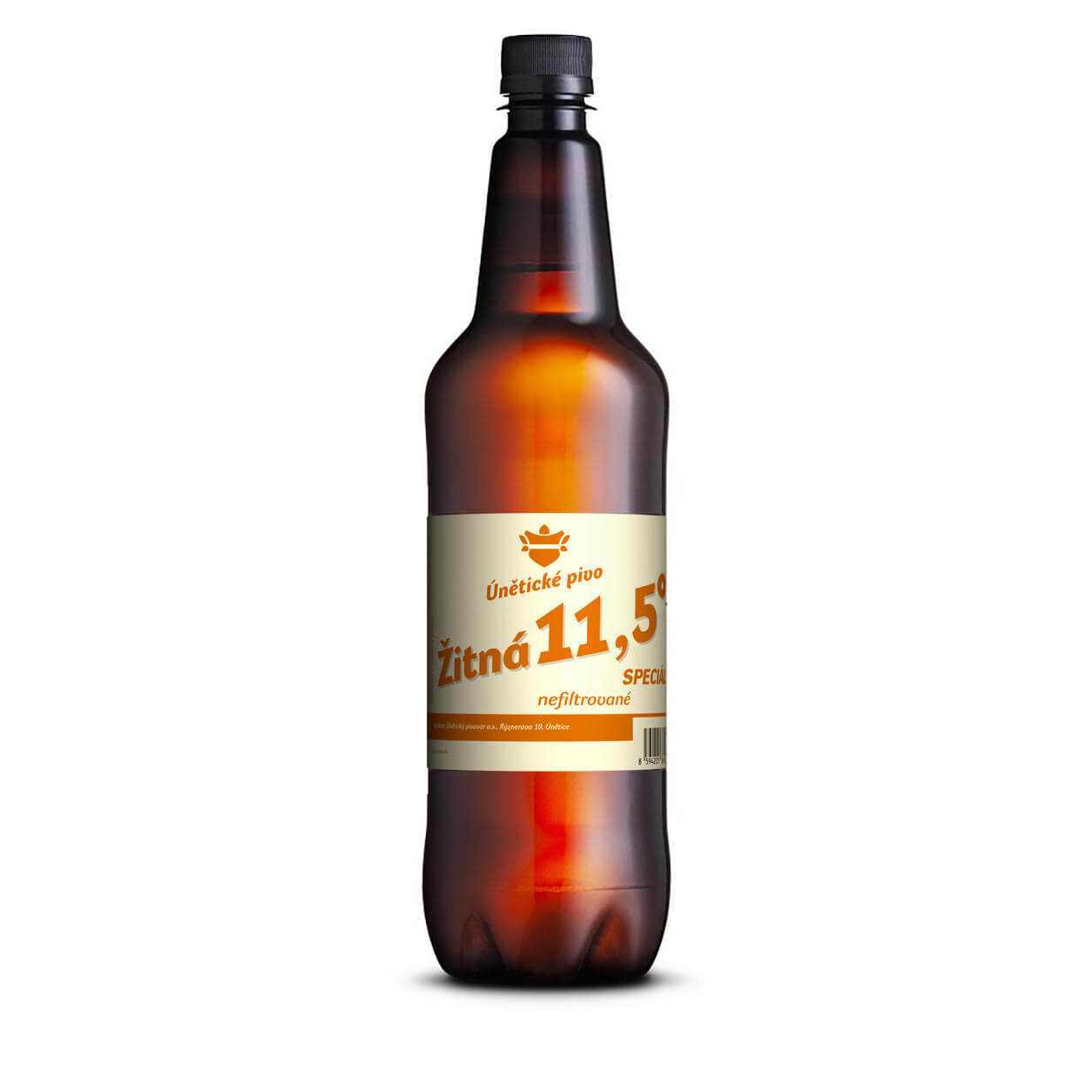 Únětické pivo Žitná 11,5° speciál nefiltrované