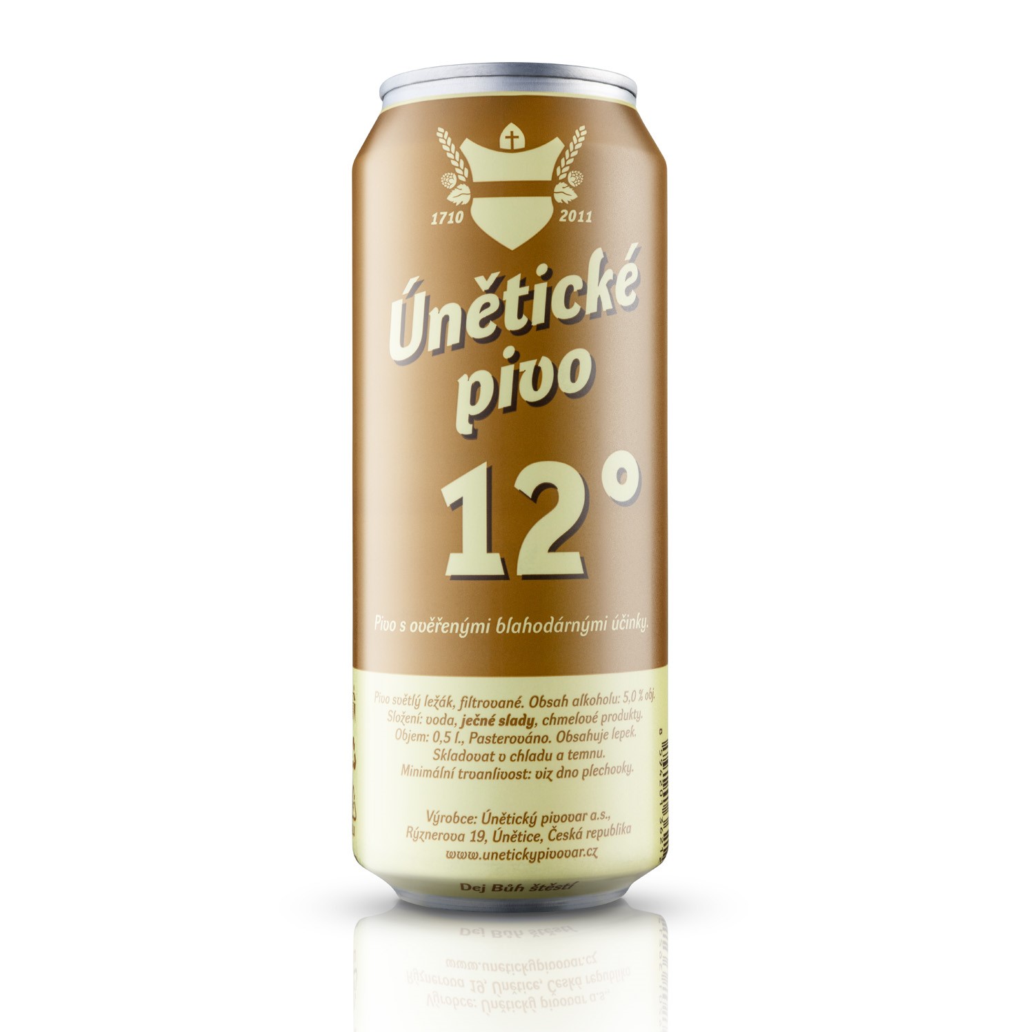 Únětické pivo 12° (filtrované)